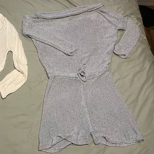 Fashion Nova Knit Lounge Romper